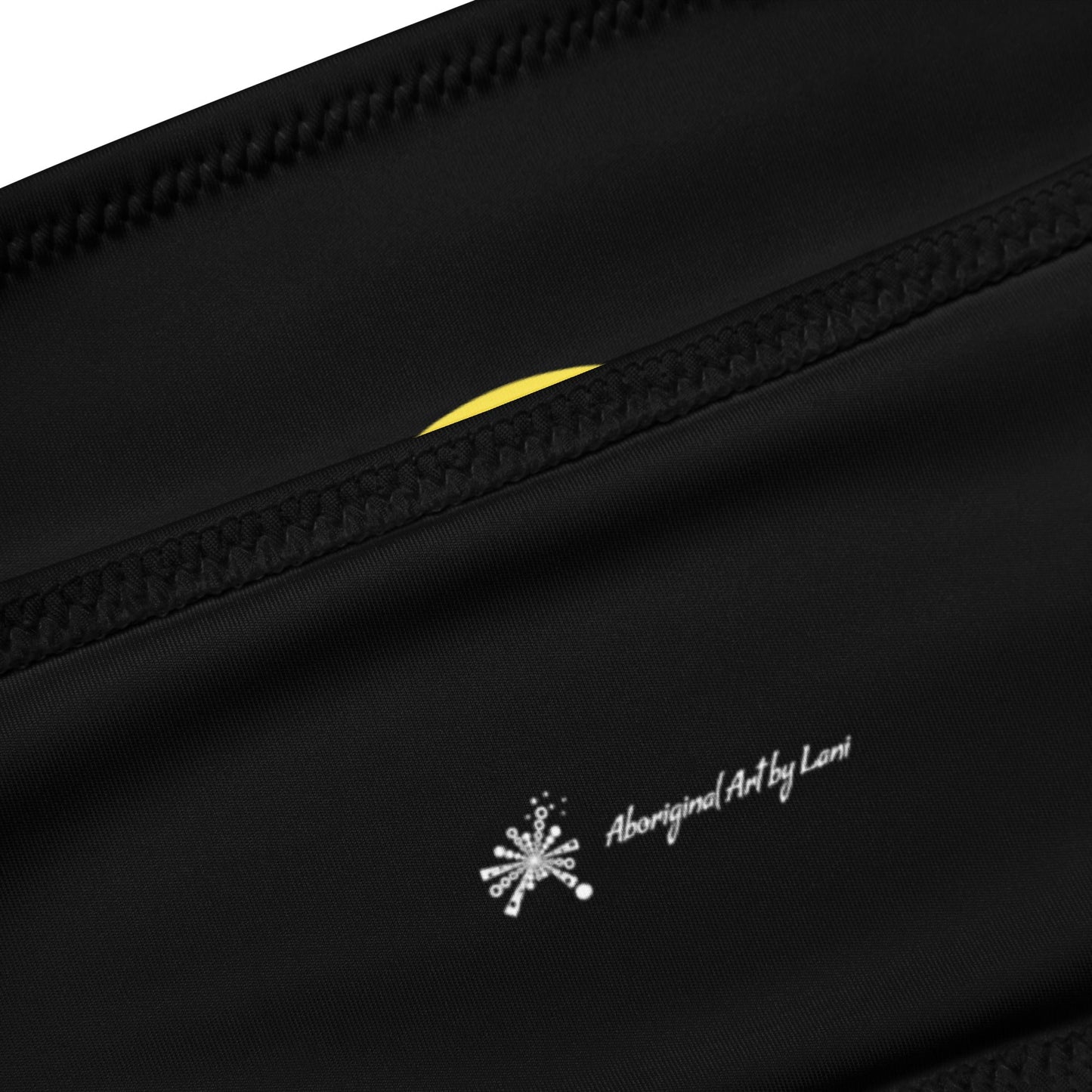 Aboriginal Flag Bandeau Bikini - Aboriginal Art by LaniBikini