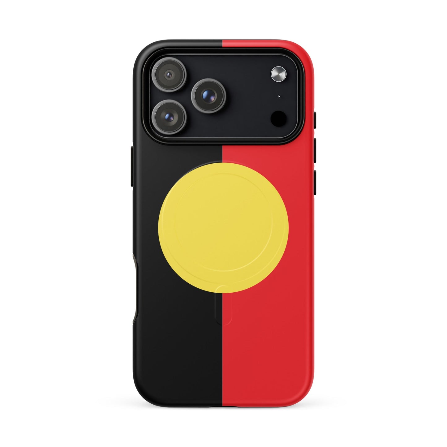 Aboriginal Flag MagSafe® tough case for iPhone® - Aboriginal Art by LaniPhone Case