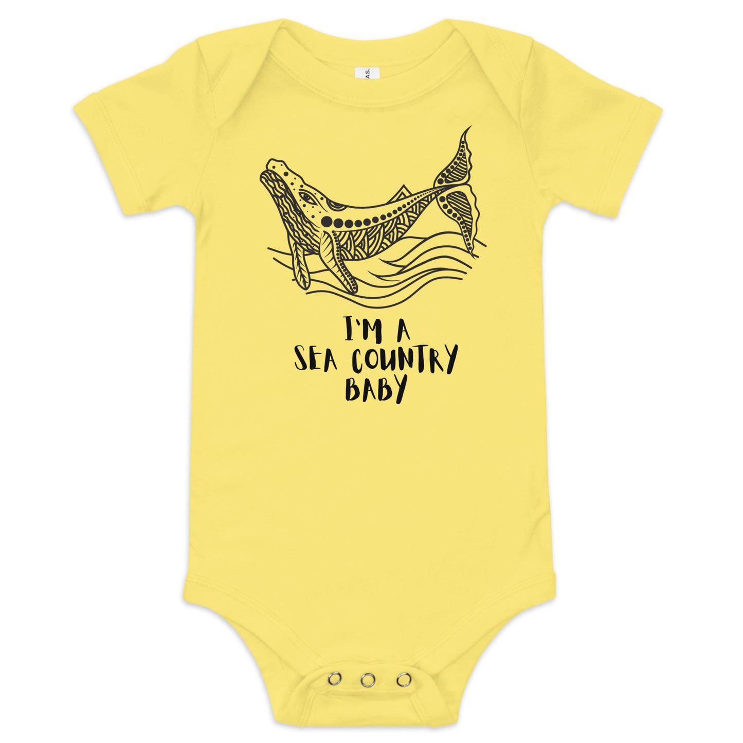 I'm A Sea Country Baby Short Sleeve One Piece