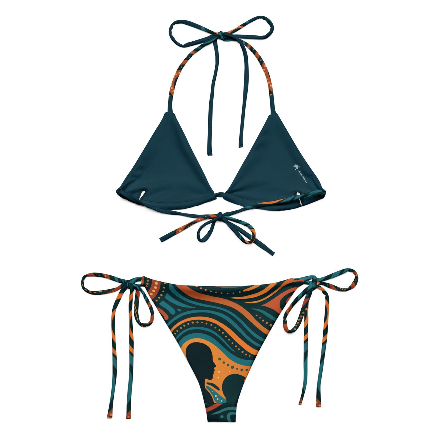 NAIDOC 25 " The Next Generation" String Bikini Set - Aboriginal Art by Lani