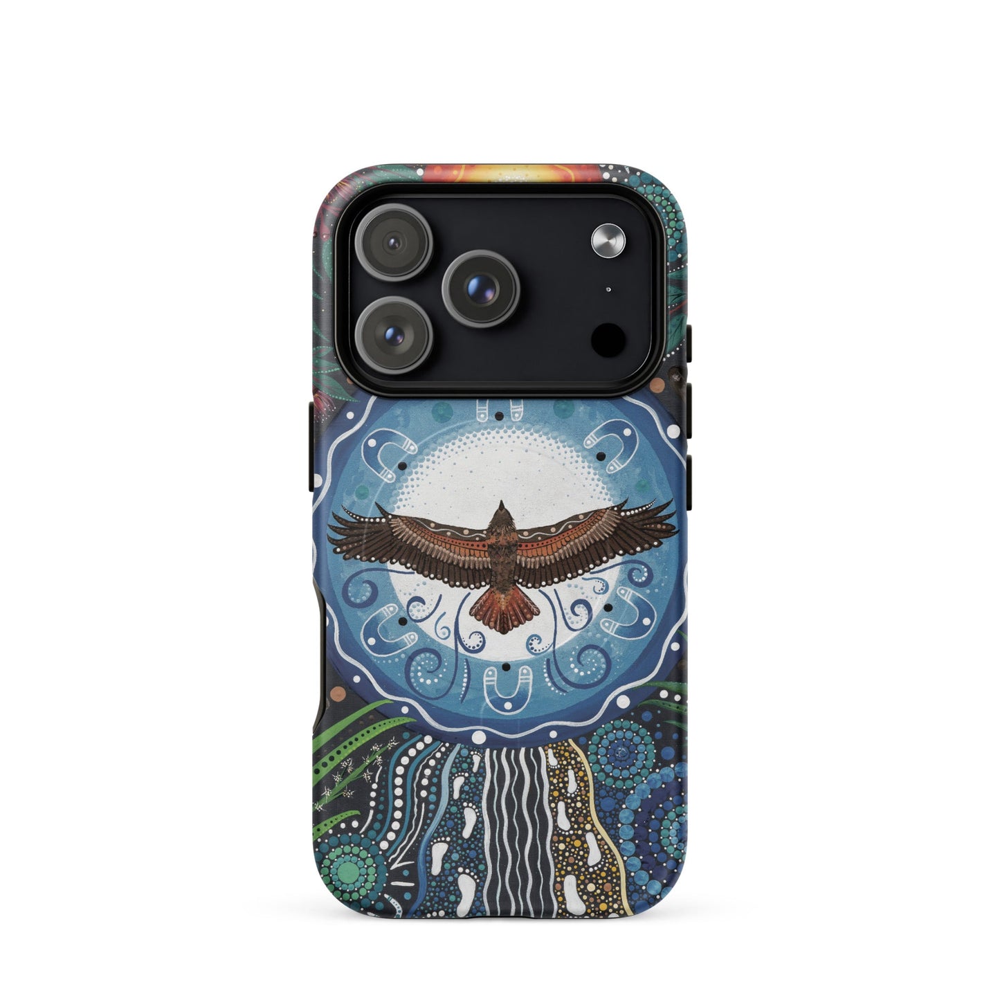 Walu - ma - rra MagSafe® tough case for iPhone® - Aboriginal Art by Lani