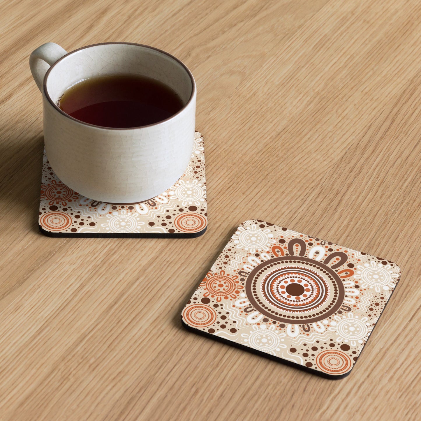 "Woven Together" Dinning Set - Aboriginal Art by Lani