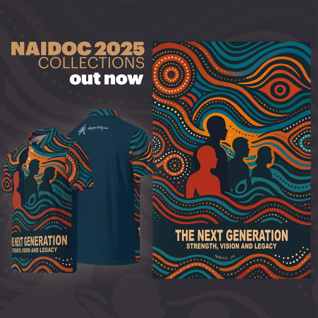 NAIDOC 2025 Collection - OUT NOW - Aboriginal Art by Lani