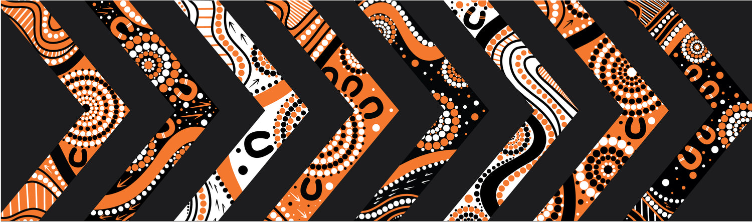 Aboriginal canvas and graphic design created by Indigenous artist and designer Lani Balzan - I specialise in creating Canvas Art - Digital Art - Logos - Reconciliation Action Plans - Document Design. 100% Aboriginal Owned Artist and Designer.