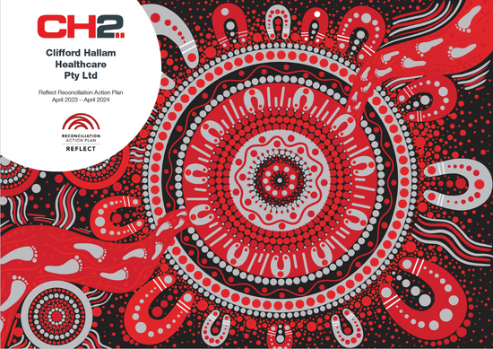 CH2, RAP, Reconciliation Action Plan, Graphic Design, Aboriginal, Art