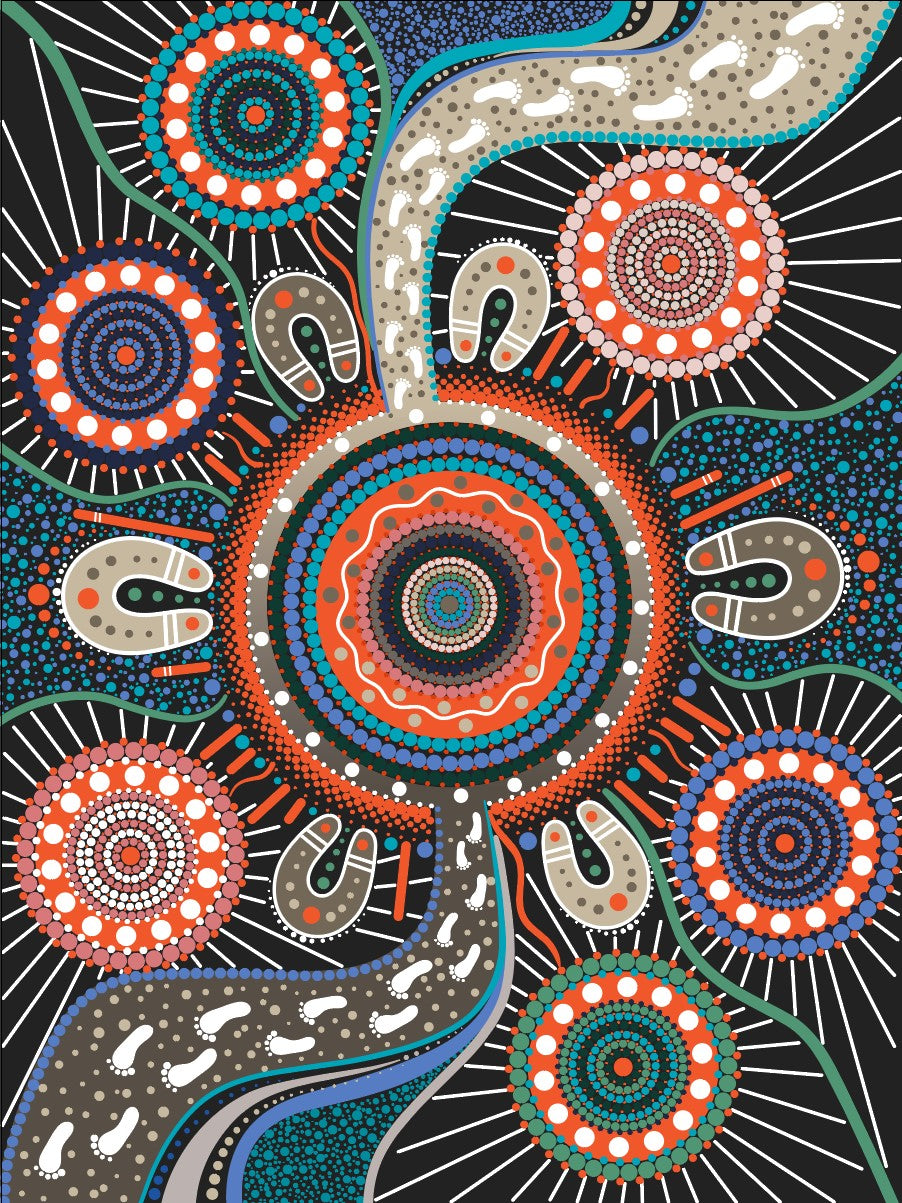 アート・デザイン・音楽 THE ART OF THE ABORIGINAL AUSTRALIANS Ancestral Modern: Australian Aboriginal Art from the Kaplan