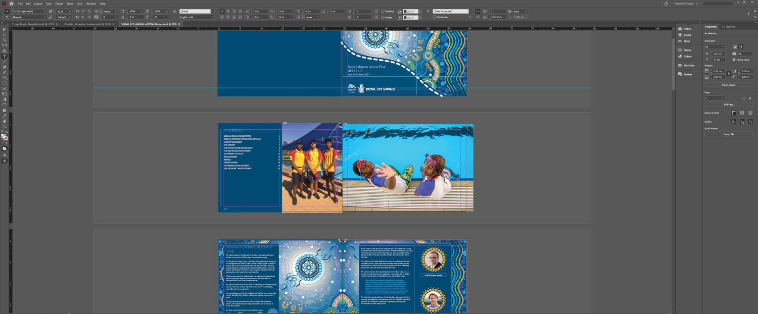 Aboriginal, Graphic Design, Reconciliation Action Plan, Design, Logo
