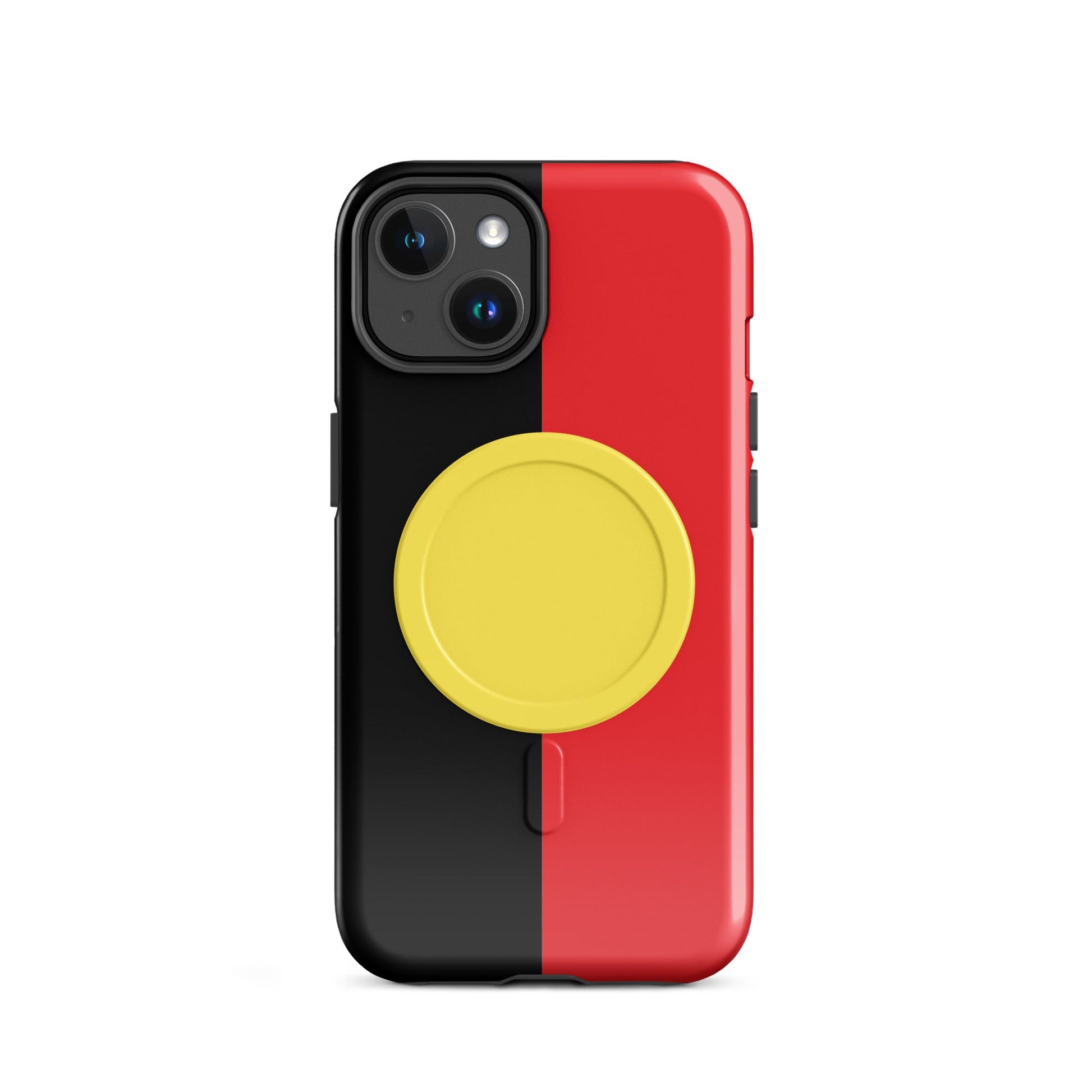 Aboriginal Flag MagSafe® tough case for iPhone® - Aboriginal Art by LaniPhone Case