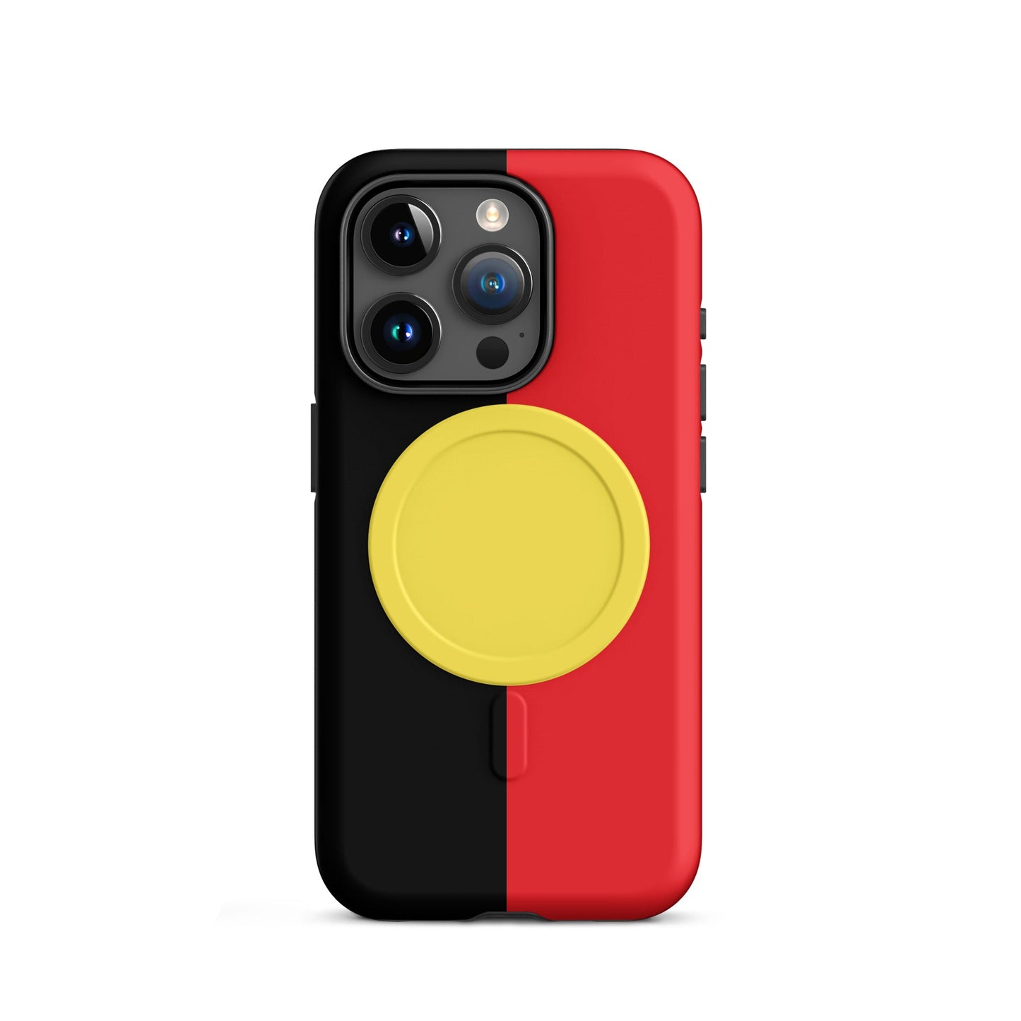 Aboriginal Flag MagSafe® tough case for iPhone® - Aboriginal Art by LaniPhone Case