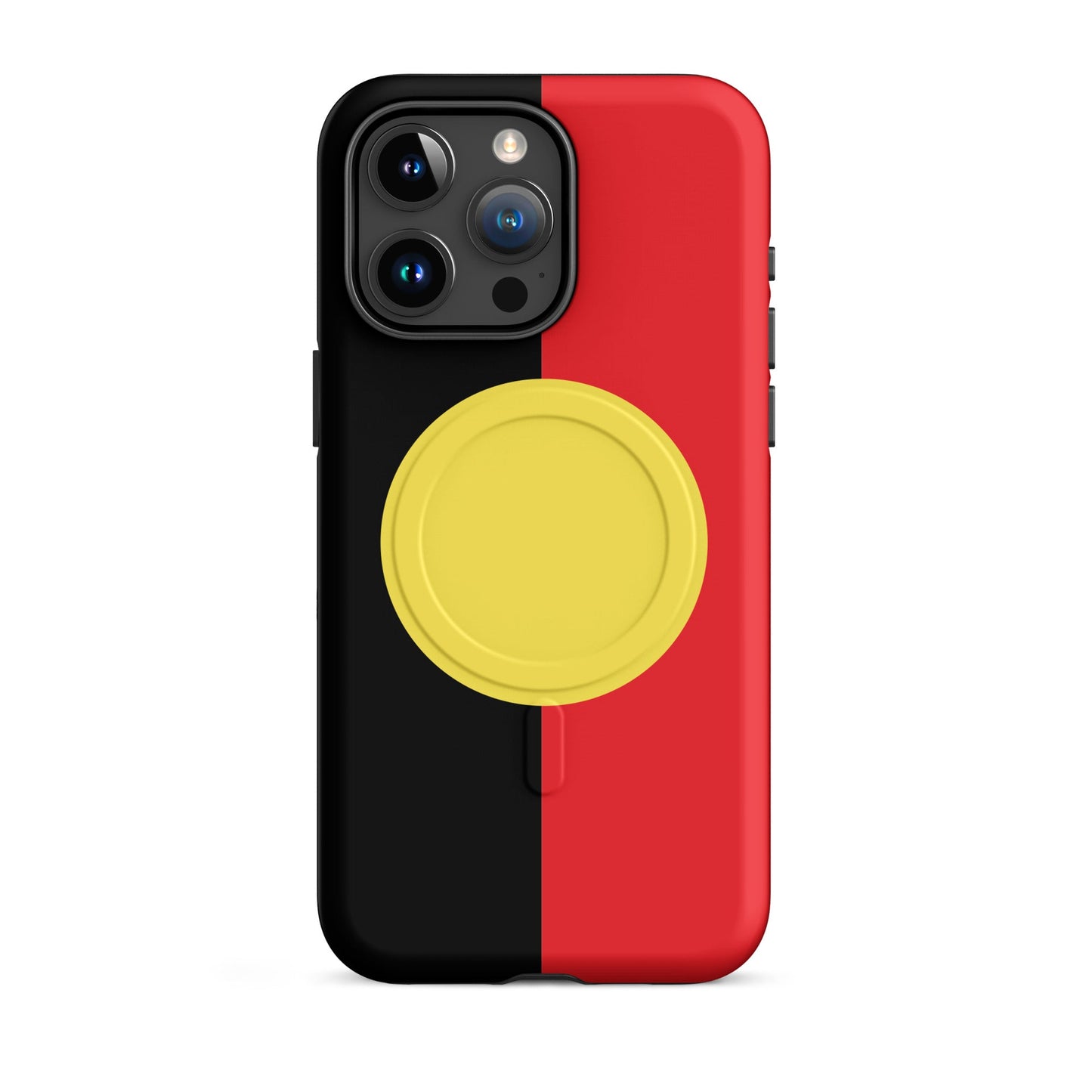 Aboriginal Flag MagSafe® tough case for iPhone® - Aboriginal Art by LaniPhone Case