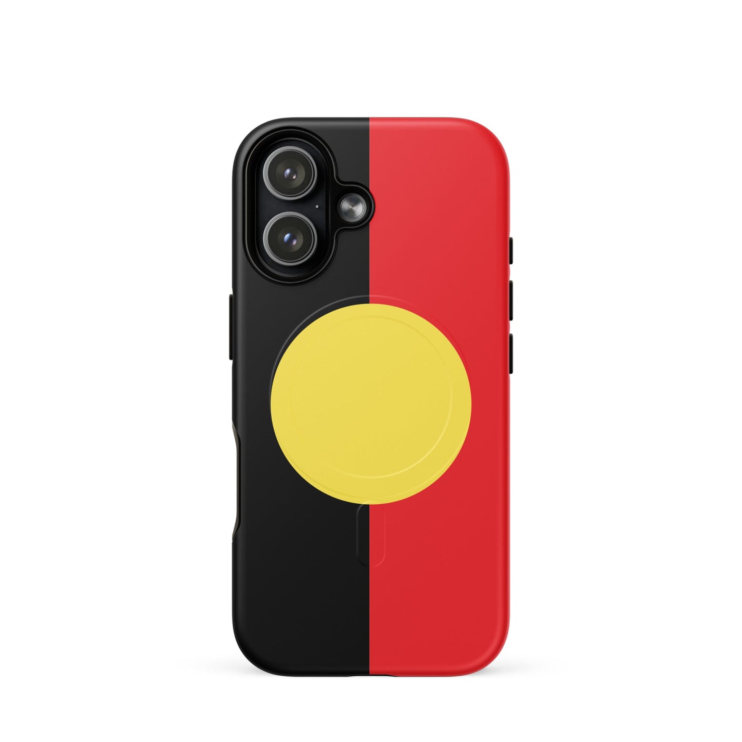 Aboriginal Flag MagSafe® tough case for iPhone® - Aboriginal Art by LaniPhone Case