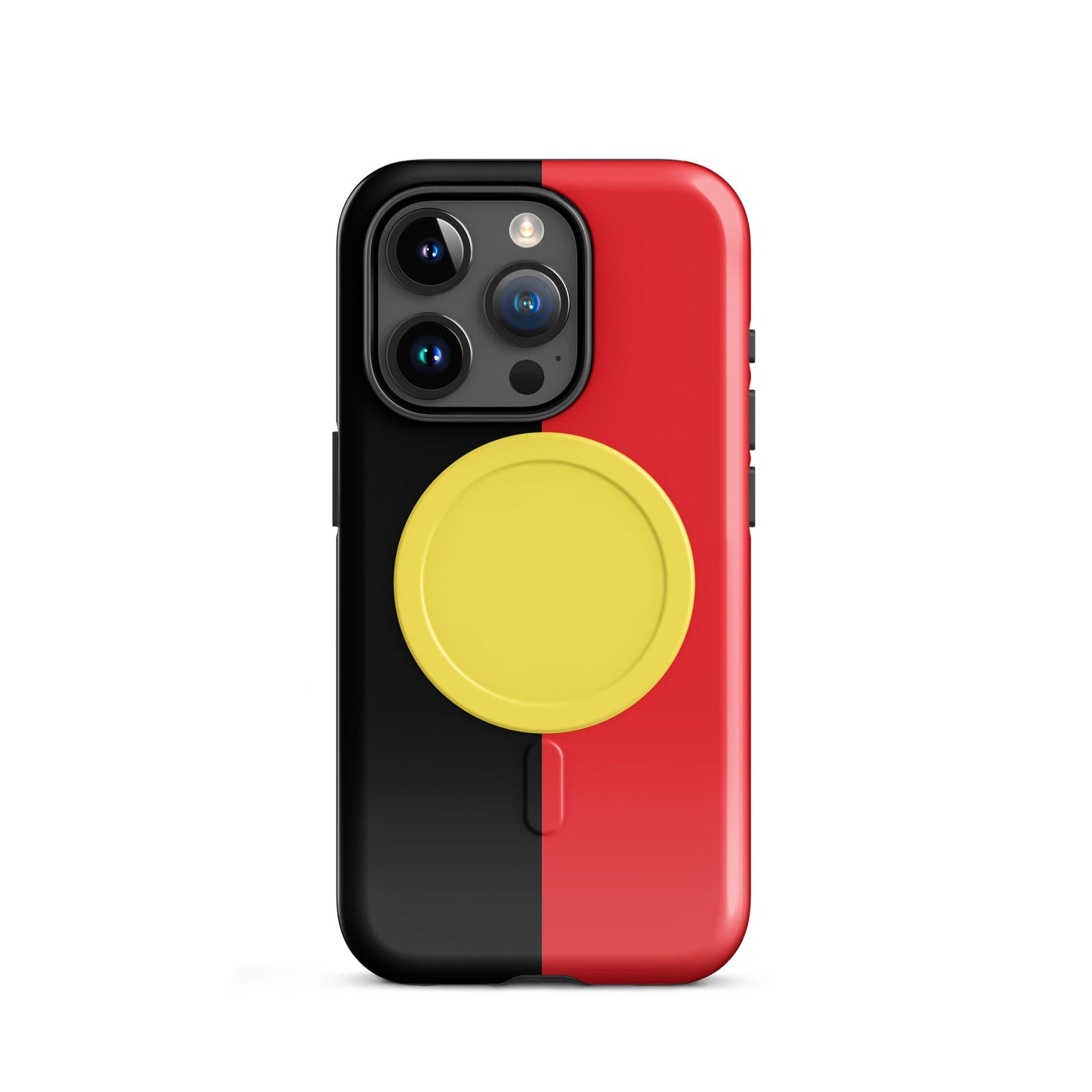 Aboriginal Flag MagSafe® tough case for iPhone® - Aboriginal Art by LaniPhone Case