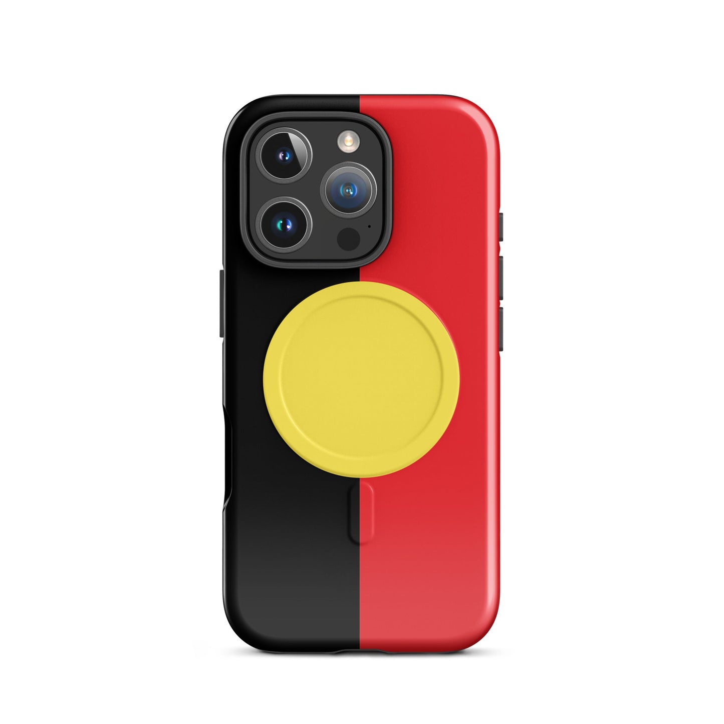 Aboriginal Flag MagSafe® tough case for iPhone® - Aboriginal Art by LaniPhone Case