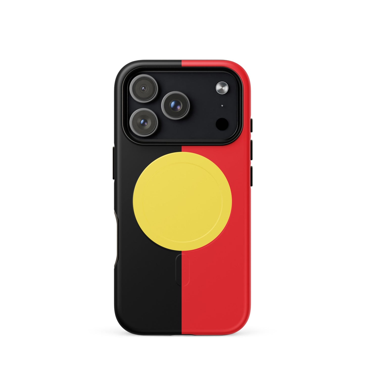 Aboriginal Flag MagSafe® tough case for iPhone® - Aboriginal Art by LaniPhone Case