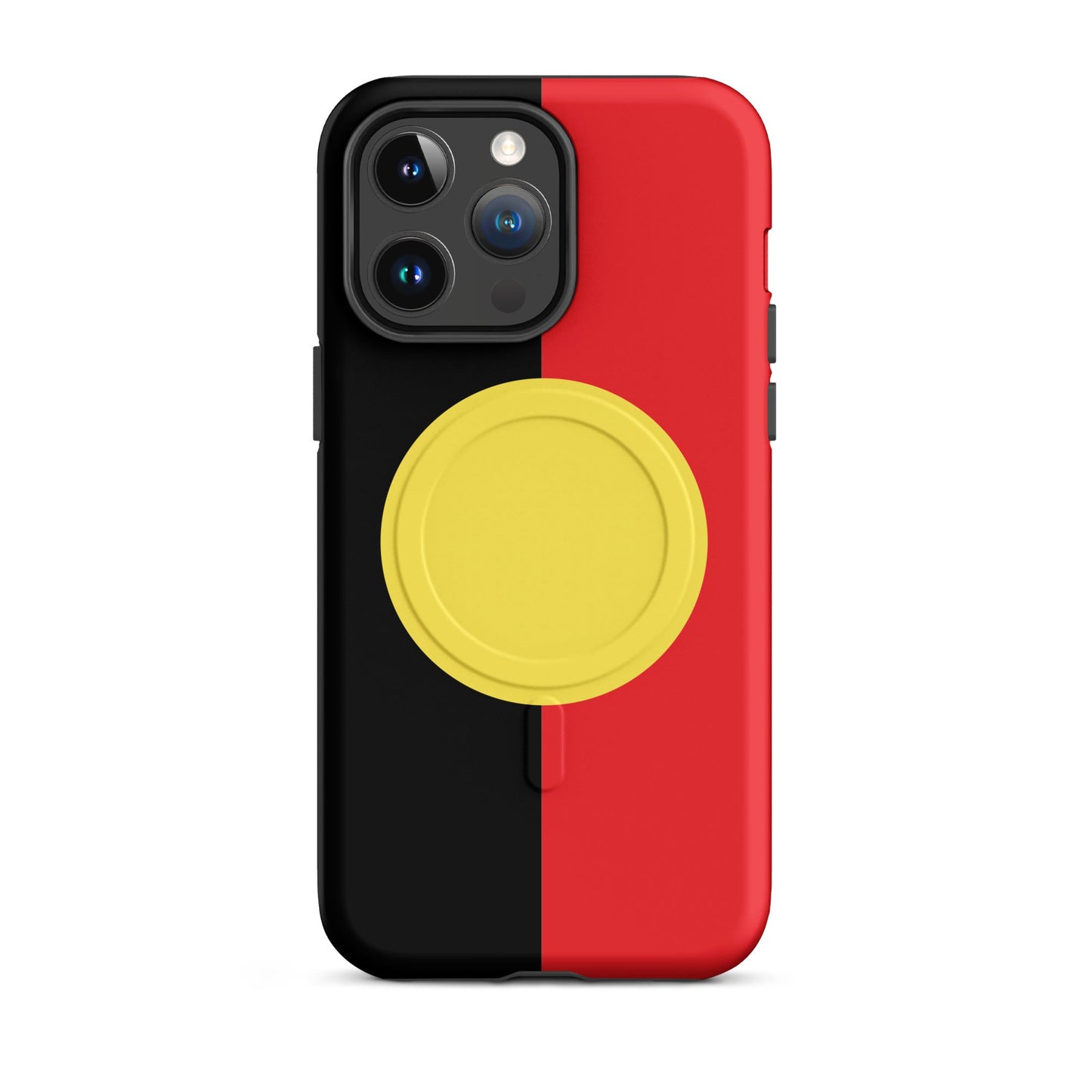 Aboriginal Flag MagSafe® tough case for iPhone® - Aboriginal Art by LaniPhone Case