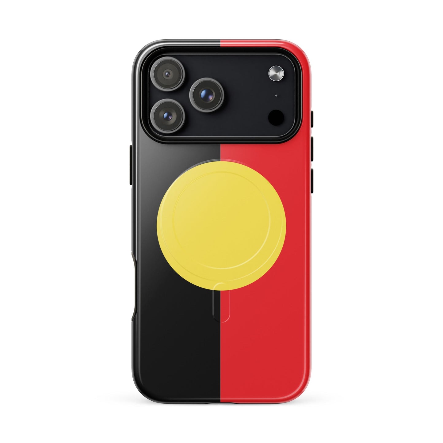 Aboriginal Flag MagSafe® tough case for iPhone® - Aboriginal Art by LaniPhone Case
