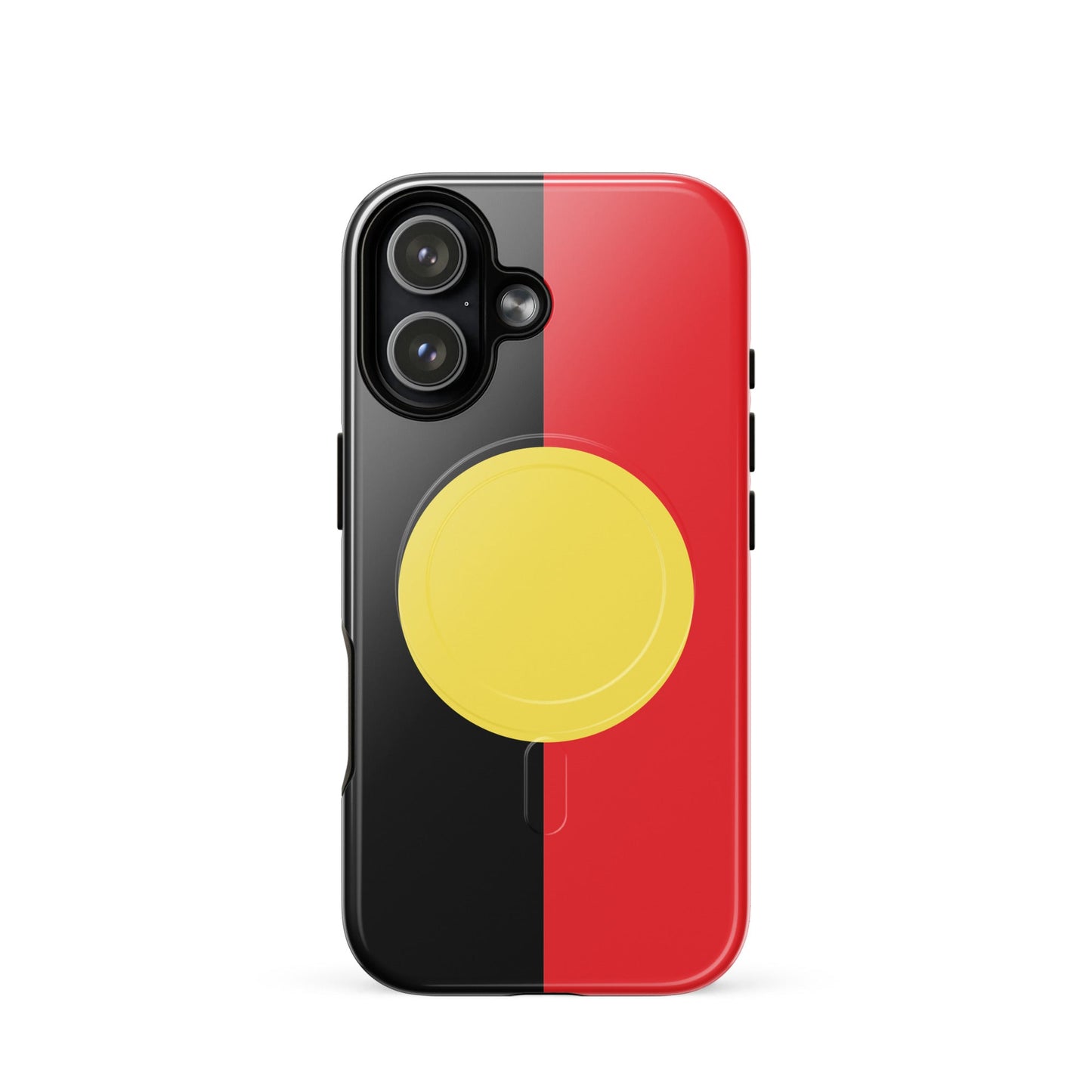 Aboriginal Flag MagSafe® tough case for iPhone® - Aboriginal Art by LaniPhone Case