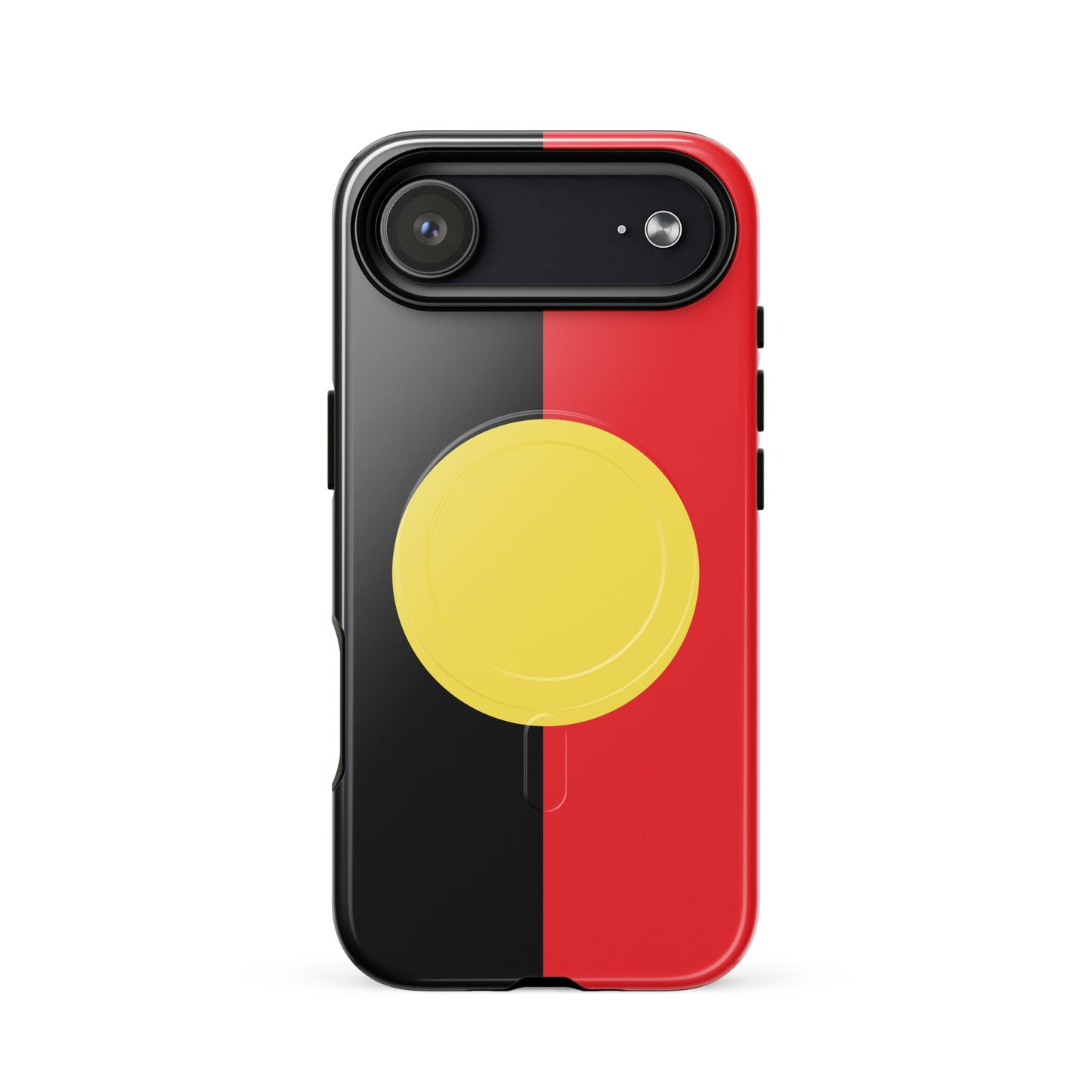 Aboriginal Flag MagSafe® tough case for iPhone® - Aboriginal Art by LaniPhone Case