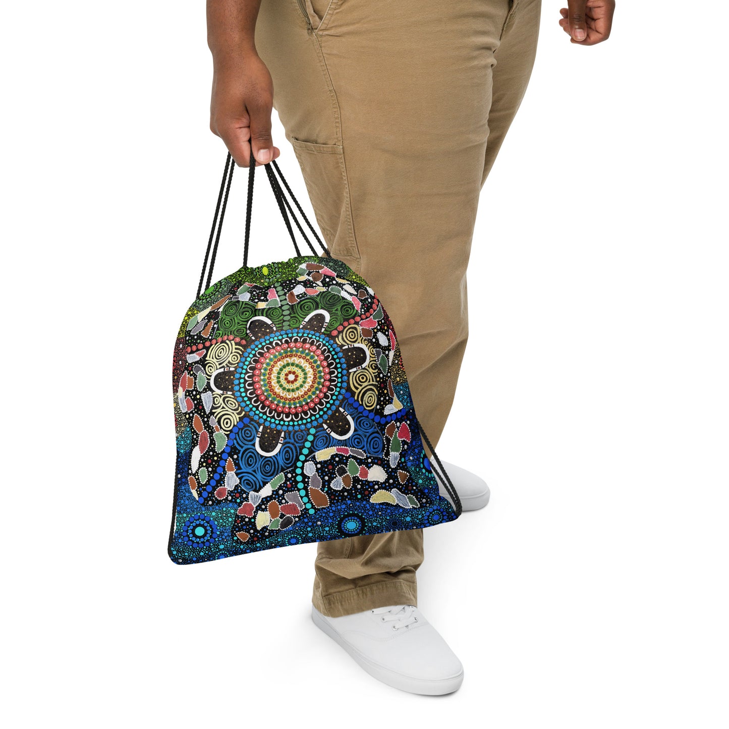 Gari Yala Collection Drawstring Bag