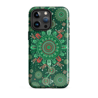Chirstmas MagSafe® Tough Case for iPhone® - Aboriginal Art by Lani