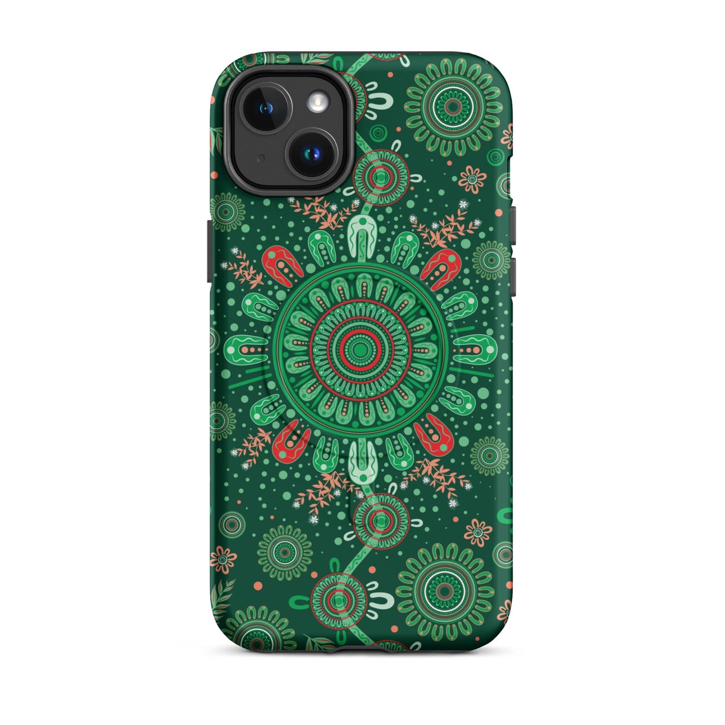 Chirstmas MagSafe® Tough Case for iPhone® - Aboriginal Art by Lani
