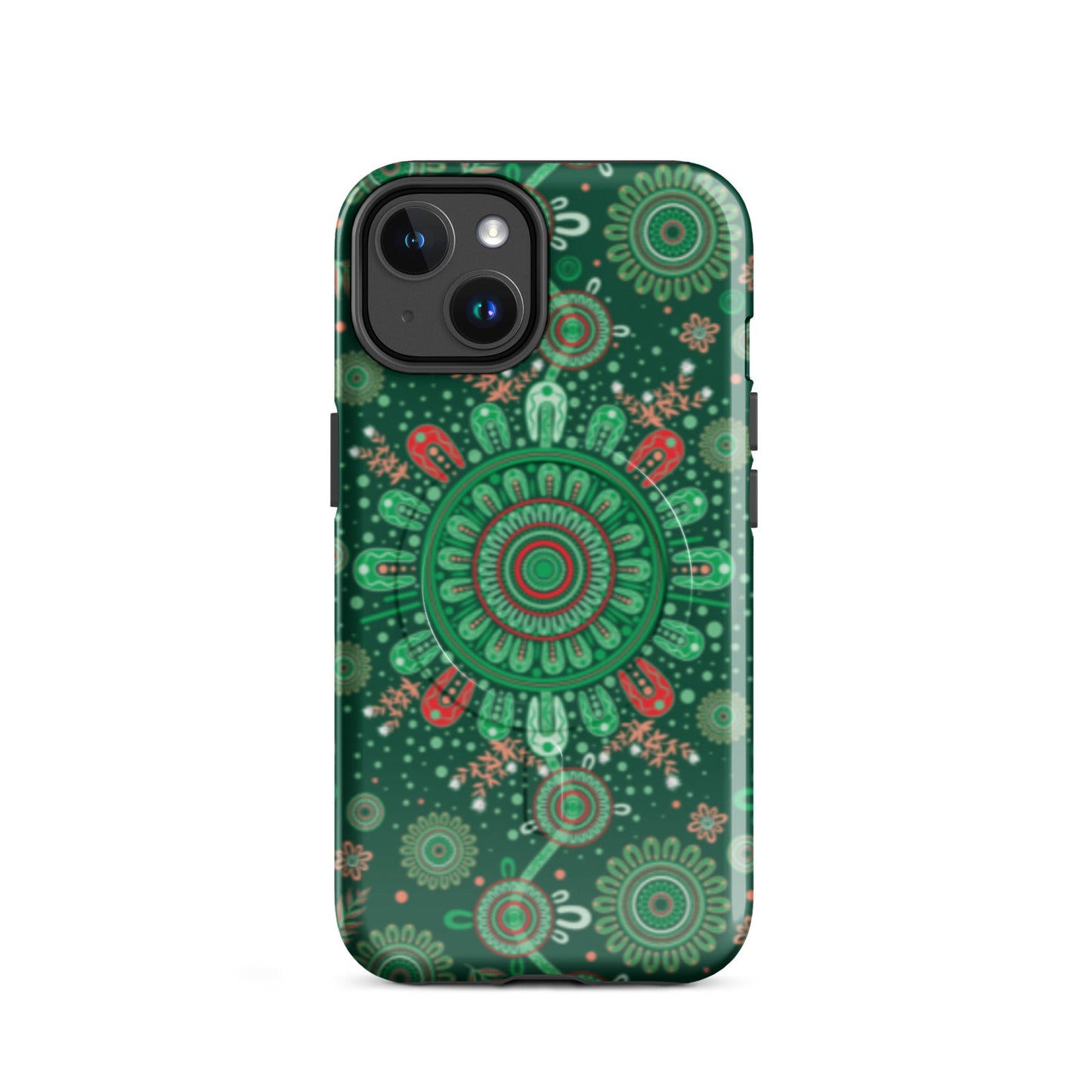 Chirstmas MagSafe® Tough Case for iPhone® - Aboriginal Art by Lani