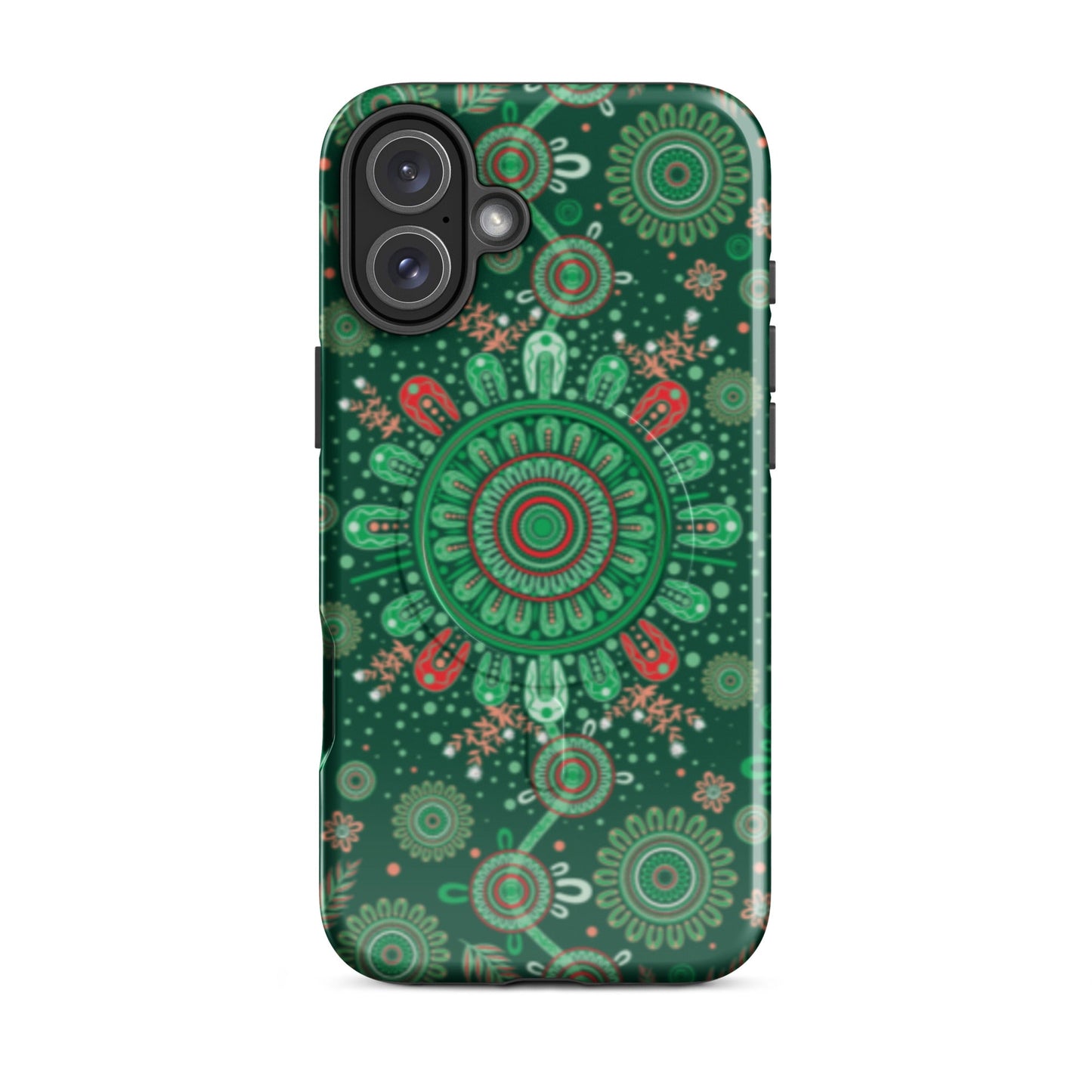Chirstmas MagSafe® Tough Case for iPhone® - Aboriginal Art by Lani