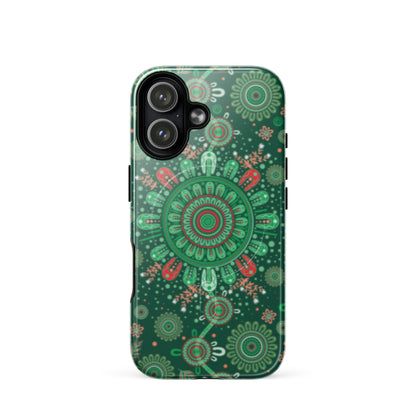 Chirstmas MagSafe® Tough Case for iPhone® - Aboriginal Art by Lani