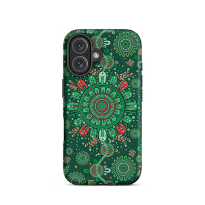Chirstmas MagSafe® Tough Case for iPhone® - Aboriginal Art by Lani