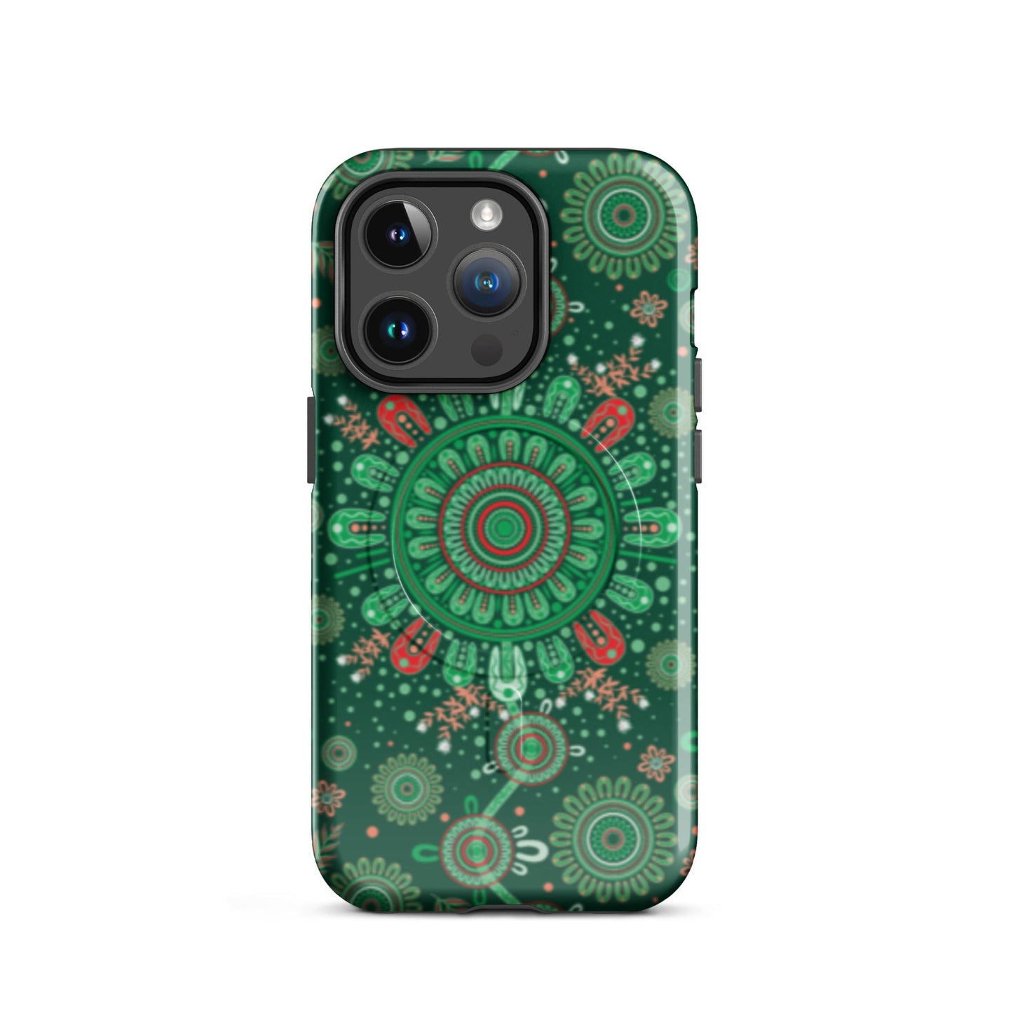 Chirstmas MagSafe® Tough Case for iPhone® - Aboriginal Art by Lani
