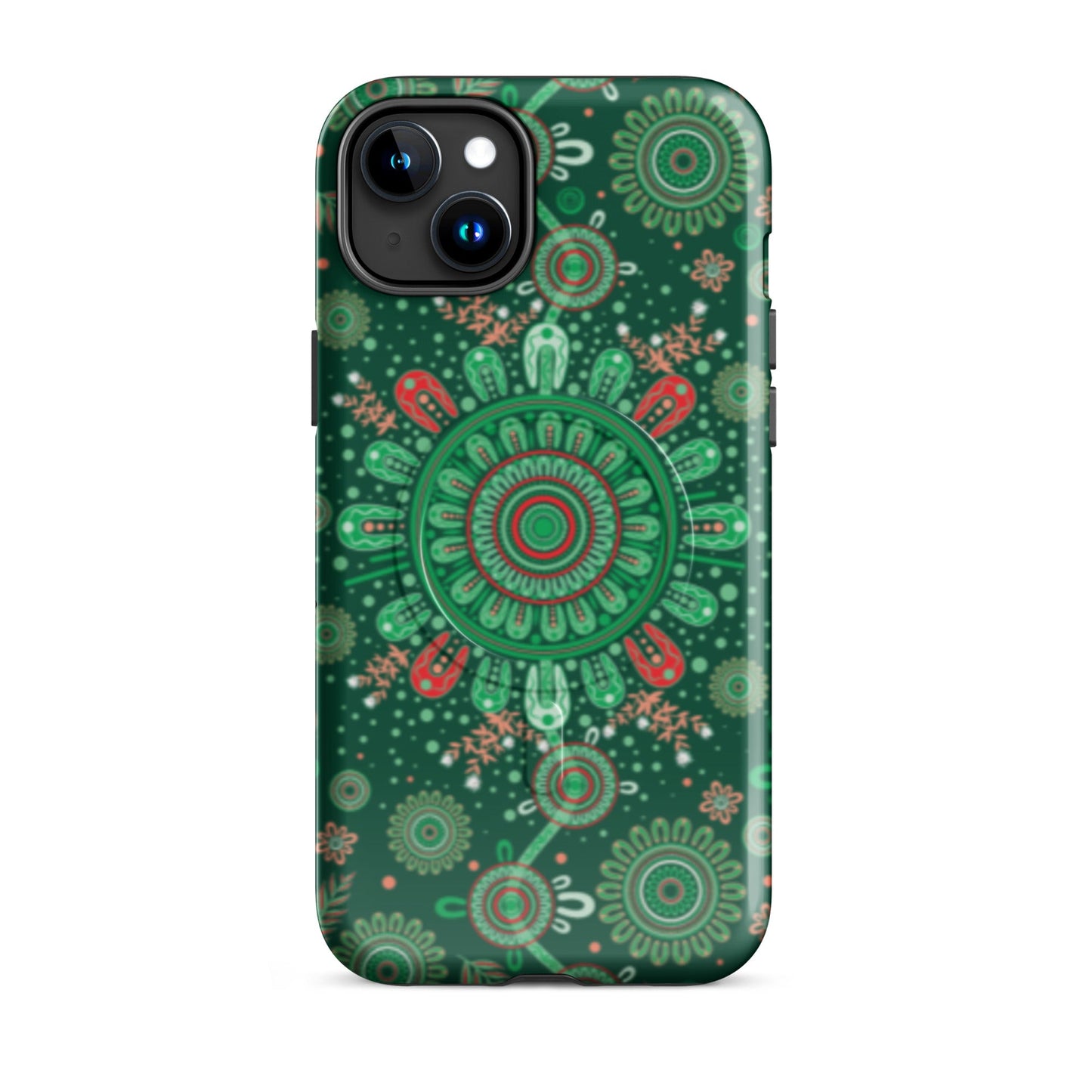 Chirstmas MagSafe® Tough Case for iPhone® - Aboriginal Art by Lani