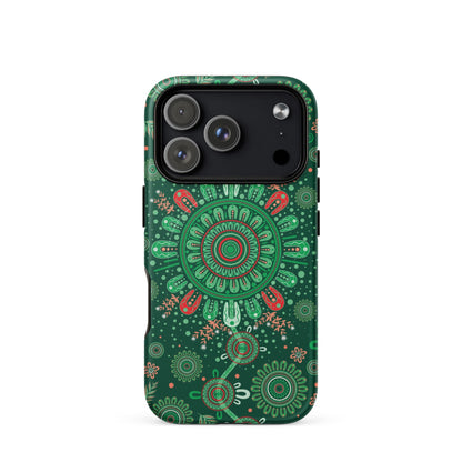 Chirstmas MagSafe® Tough Case for iPhone® - Aboriginal Art by Lani