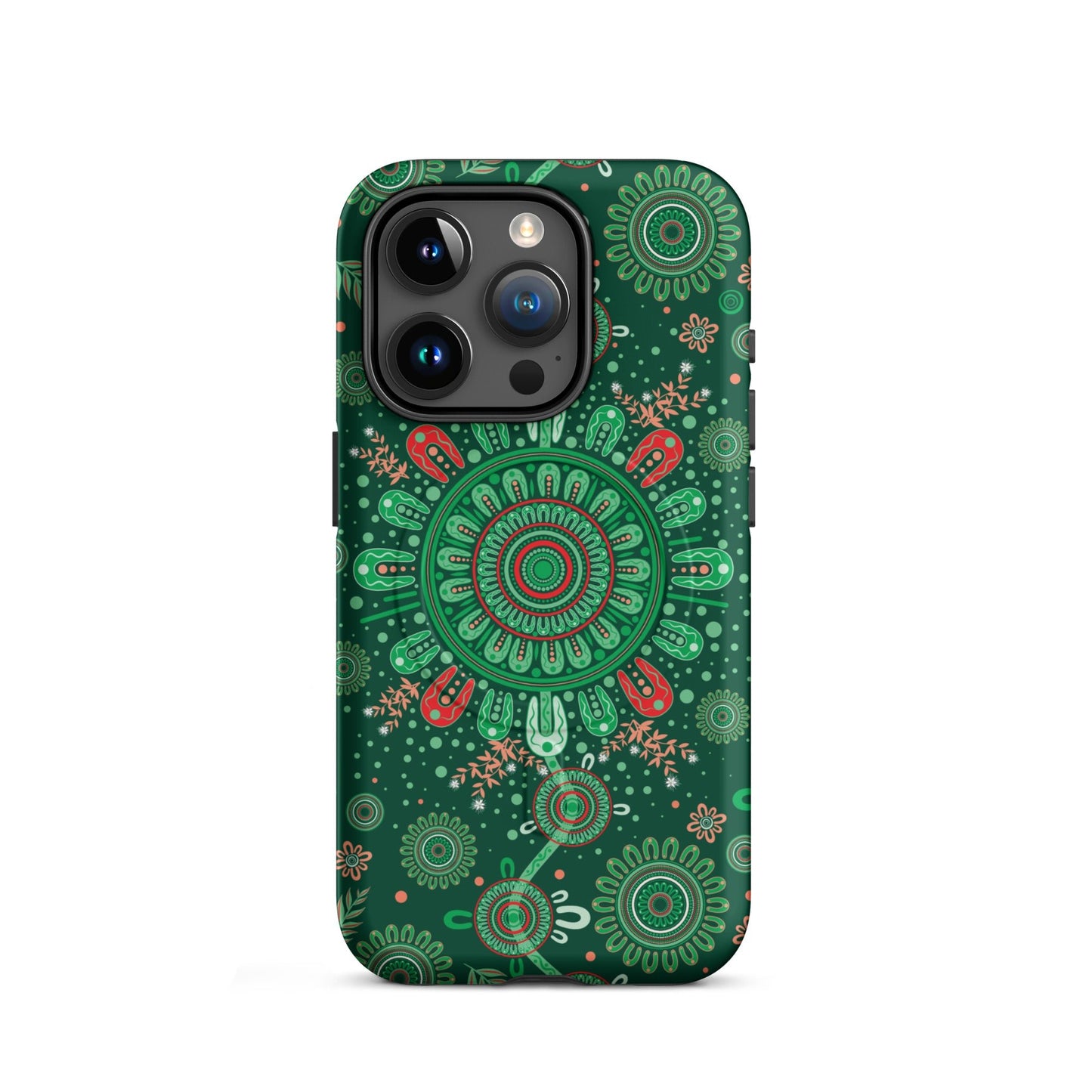 Chirstmas MagSafe® Tough Case for iPhone® - Aboriginal Art by Lani