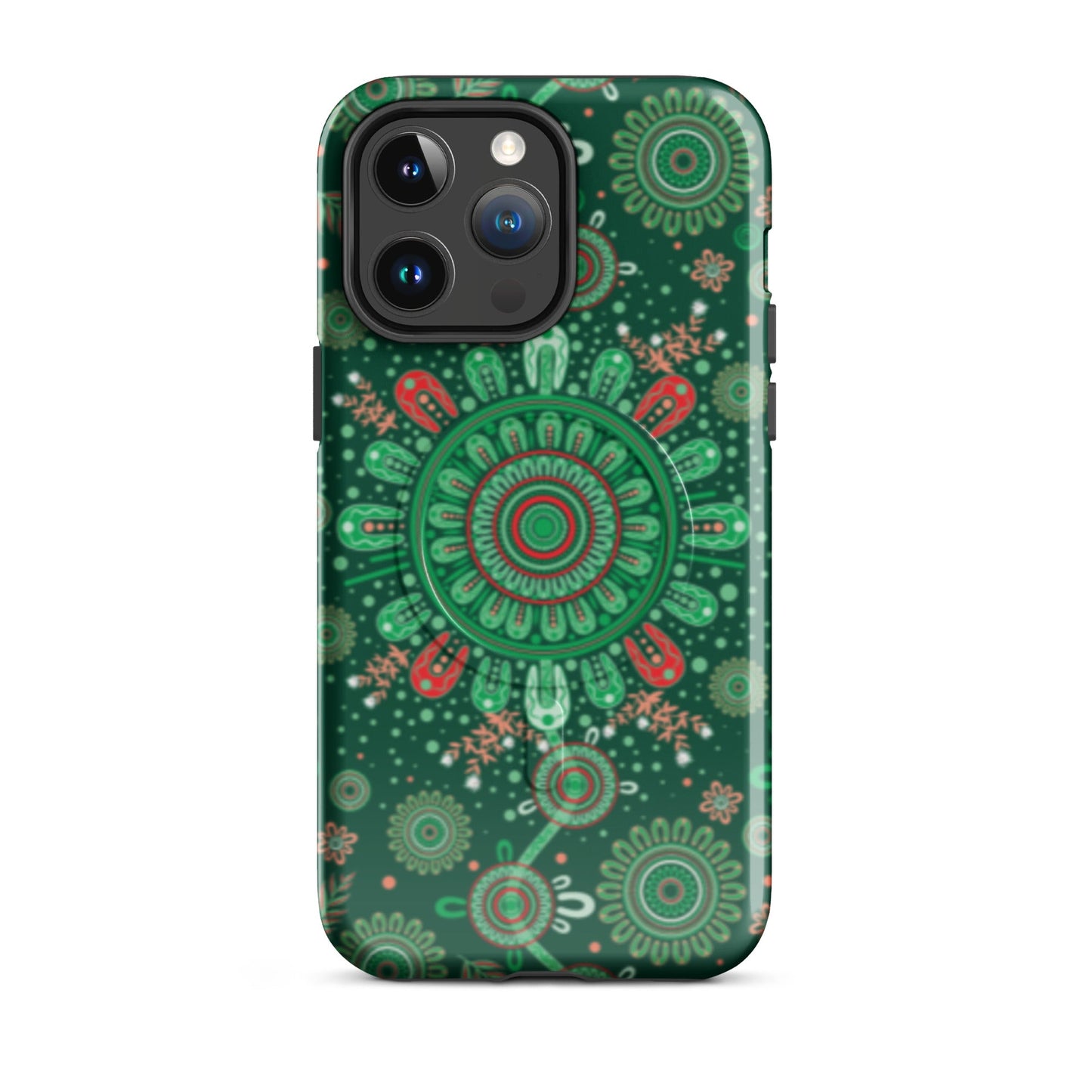 Chirstmas MagSafe® Tough Case for iPhone® - Aboriginal Art by Lani