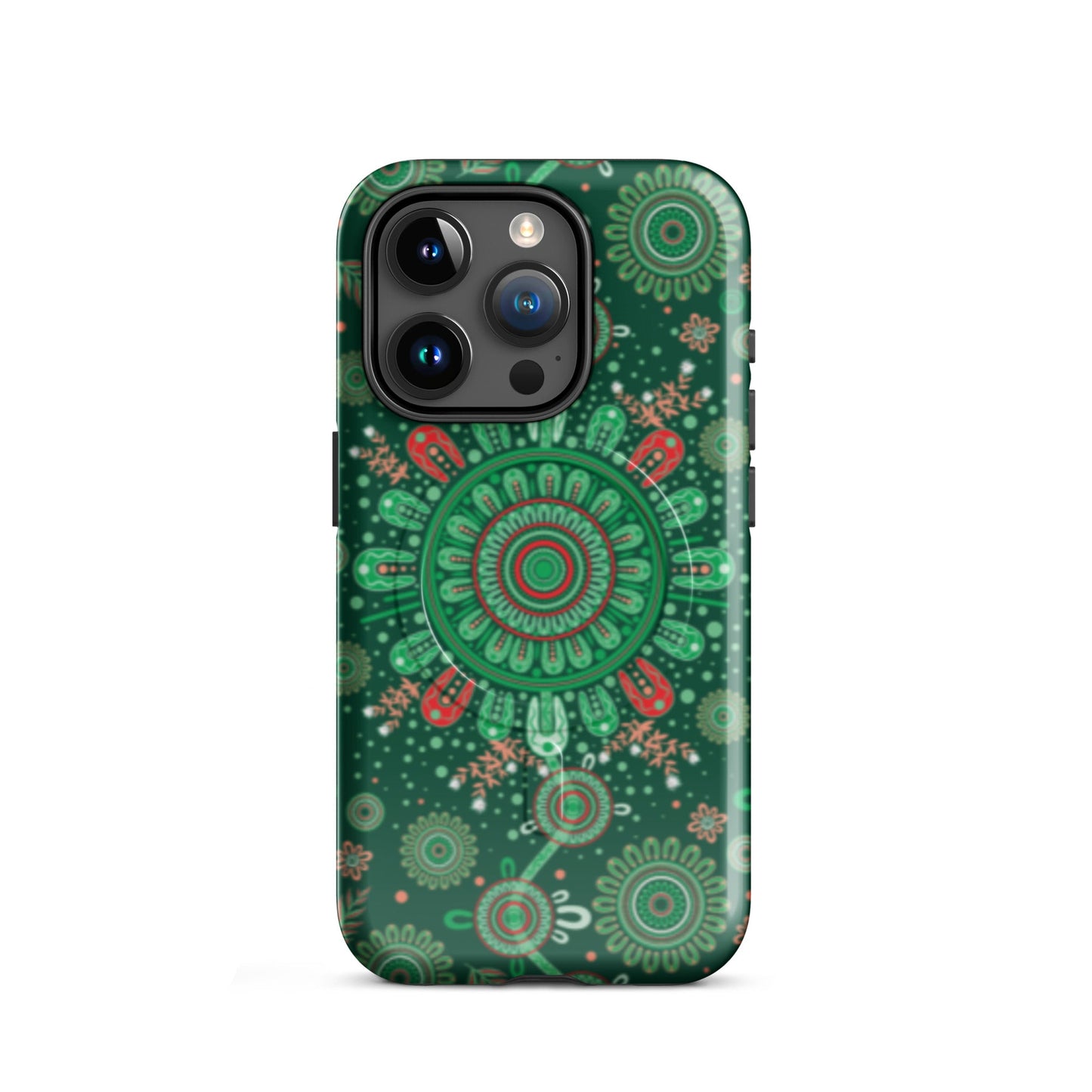 Chirstmas MagSafe® Tough Case for iPhone® - Aboriginal Art by Lani