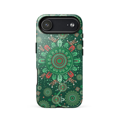 Chirstmas MagSafe® Tough Case for iPhone® - Aboriginal Art by Lani