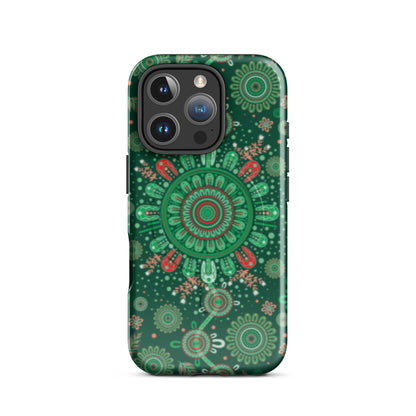 Chirstmas MagSafe® Tough Case for iPhone® - Aboriginal Art by Lani