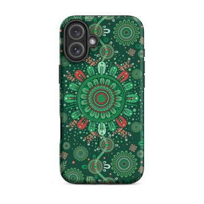 Chirstmas MagSafe® Tough Case for iPhone® - Aboriginal Art by Lani
