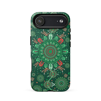 Chirstmas MagSafe® Tough Case for iPhone® - Aboriginal Art by Lani