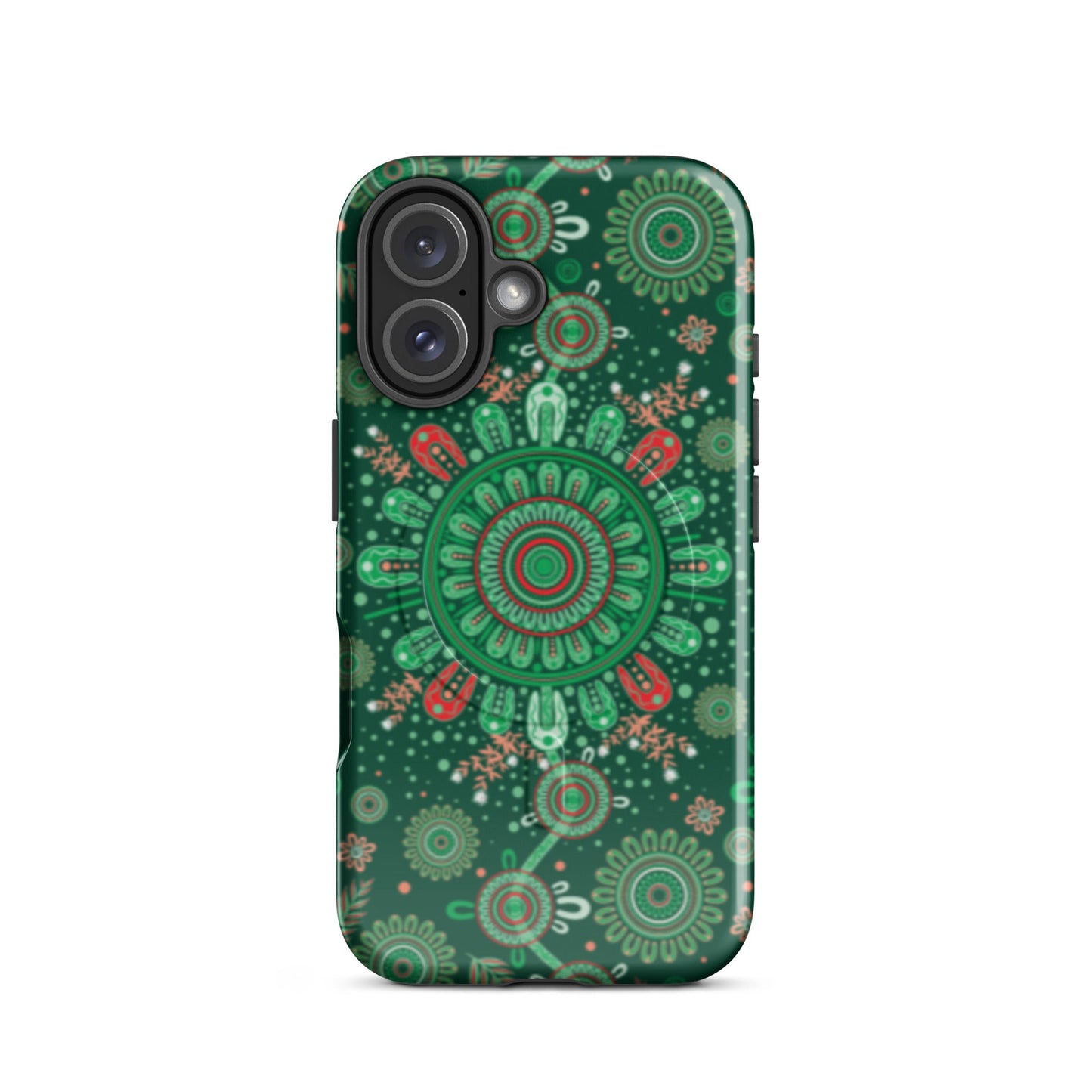 Chirstmas MagSafe® Tough Case for iPhone® - Aboriginal Art by Lani