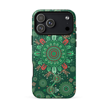 Chirstmas MagSafe® Tough Case for iPhone® - Aboriginal Art by Lani