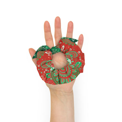 Christmas Scrunchie v2 - Aboriginal Art by Lani