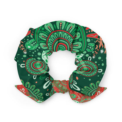 Christmas Scrunchie - Aboriginal Art by Lani