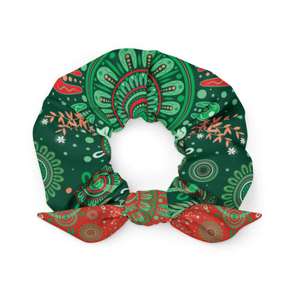 Christmas Scrunchie - Aboriginal Art by Lani