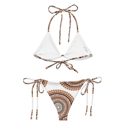 Eagle Strength Bikini – Strength, Resilience, and Summer Style - Aboriginal Art by Lani