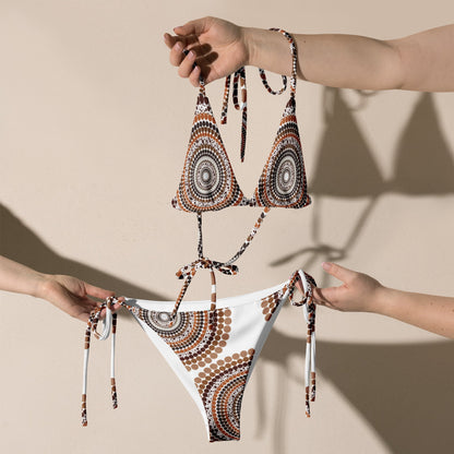 Eagle Strength Bikini – Strength, Resilience, and Summer Style - Aboriginal Art by Lani