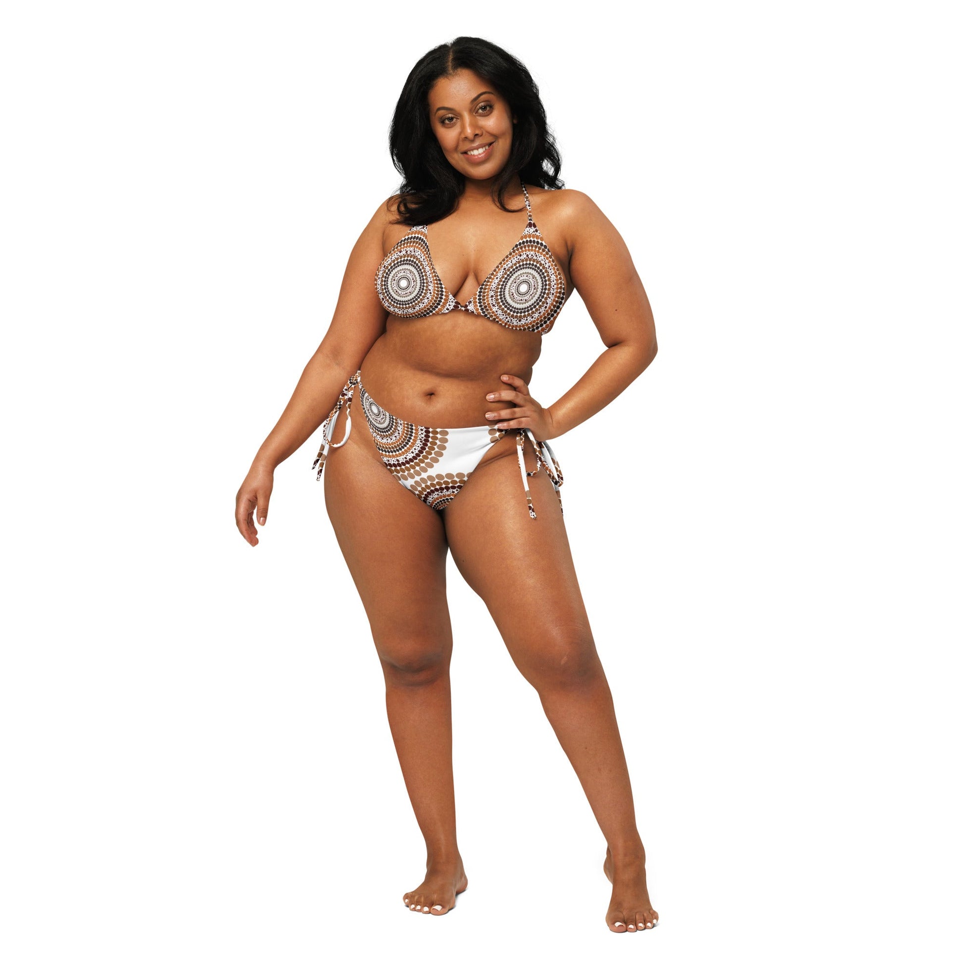 Eagle Strength Bikini – Strength, Resilience, and Summer Style - Aboriginal Art by Lani