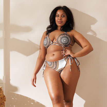 Eagle Strength Bikini – Strength, Resilience, and Summer Style - Aboriginal Art by Lani