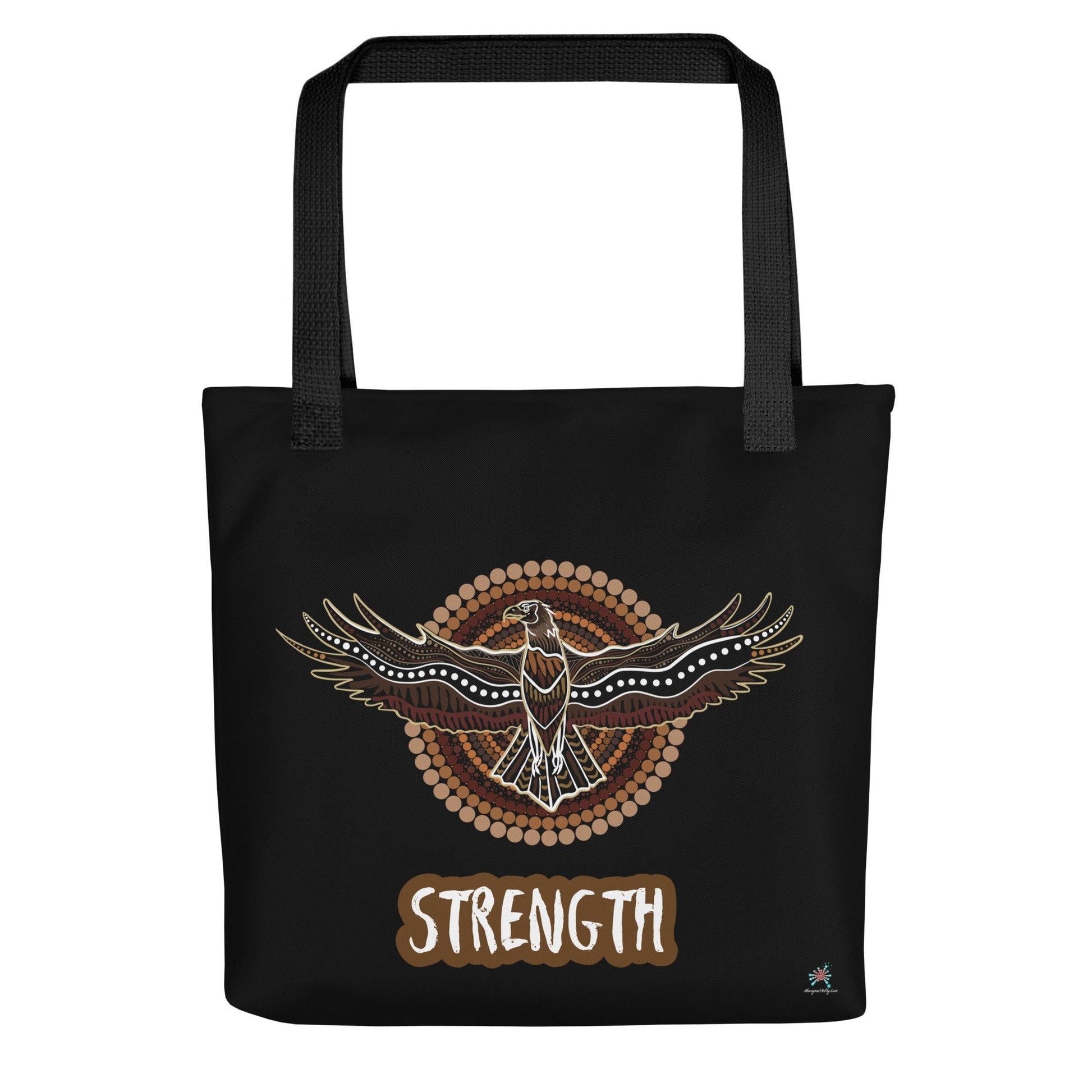 Eagle Strength Tote Bag - Aboriginal Art by LaniBags
