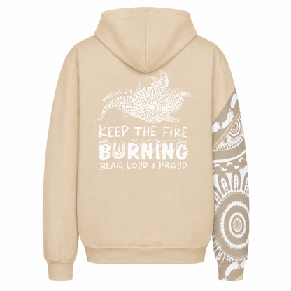 Gathering and Pathways NAIDOC 2024 Oversized Cotton Hoodie